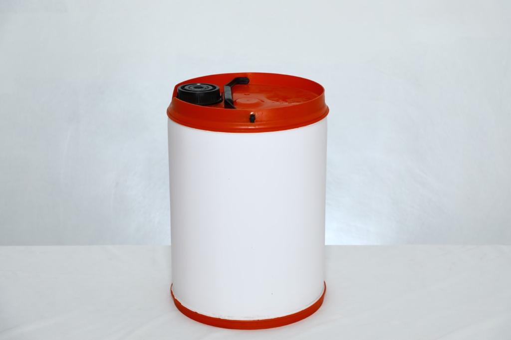 Red/Orange HDPE Drum